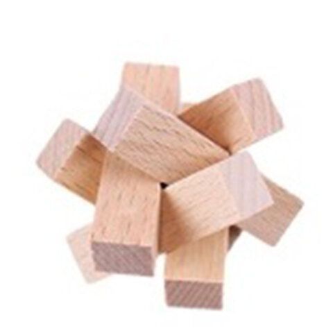 Головоломка деревянная, ассорти, 12 видов, МозгоМина, 666424