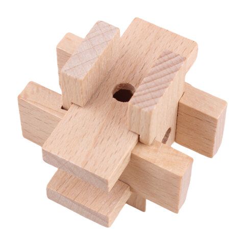 Головоломки деревянные, набор 9 штук, разные уровни сложности, МозгоМина, 666425