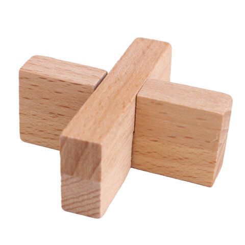 Головоломки деревянные, набор 6 штук, разные уровни сложности, МозгоМина, 666426