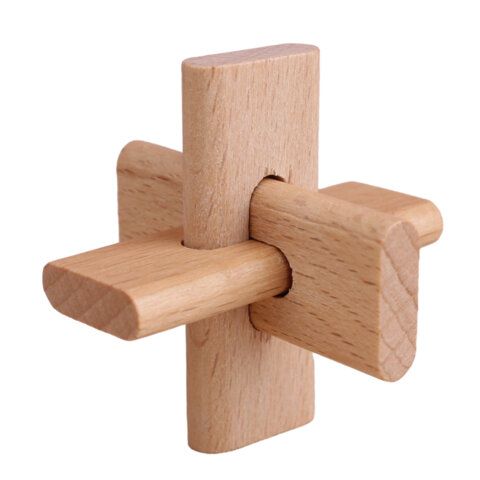 Головоломки металлические и деревянные, набор 6 шт, разные уровни сложности, МозгоМина, 666427