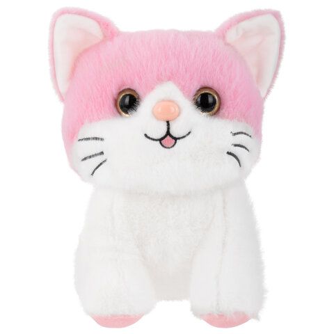 Игрушка мягкая "Котик", 23 см, ассорти 2 цвета, WOOZOO (ВУЗУ), 666778