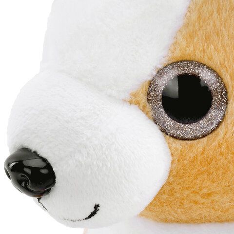 Игрушка мягкая Корги, 23 см, цвет коричневый, WOOZOO (ВУЗУ), 666794