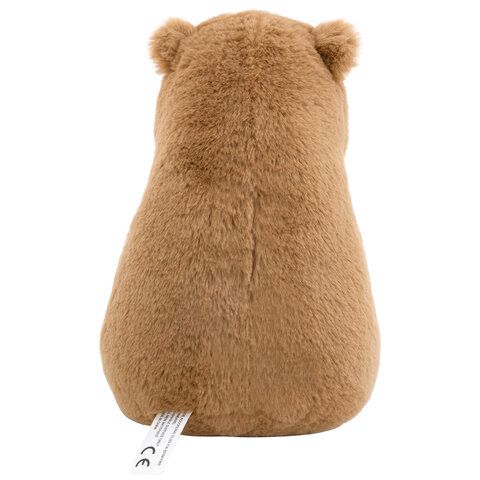 Игрушка мягкая Капибара, 20 см, цвет коричневый, WOOZOO (ВУЗУ), 666802