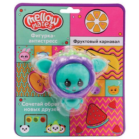 Игрушка-антистресс Mellow Mates,  ассорти 8 видов, Funky Toys, FT866070