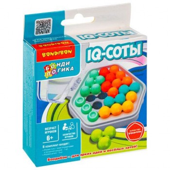 Игра настольная логическая БондиЛогика "IQ-СОТЫ", Bondibon, ВВ6593