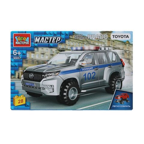 Конструктор пластиковый АВТОМОБИЛИ, 28 - 42 детали, ГОРОД МАСТЕРОВ