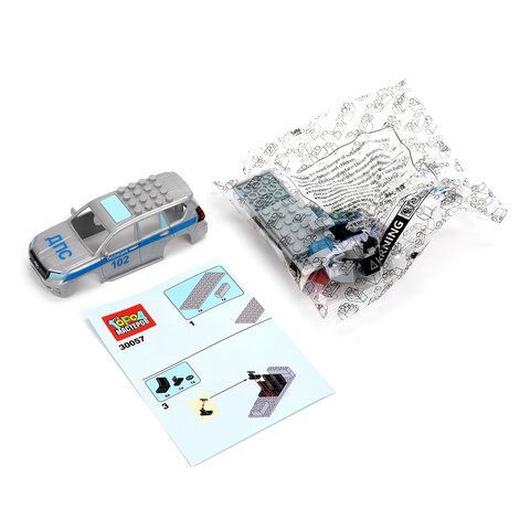 Конструктор пластиковый АВТОМОБИЛИ, 28 - 42 детали, ГОРОД МАСТЕРОВ