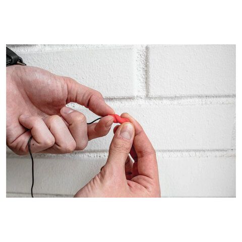 Беруши одноразовые, со шнурком, SNR 37дБ, 1 пара, пакет, JETA SAFETY 100 шт., JEM21