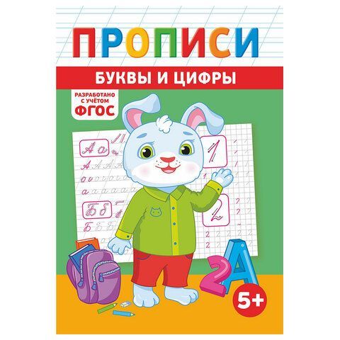 Прописи детские по ФГОС, А5, 16 стр., 14х20 см, АССОРТИ, ЛиС