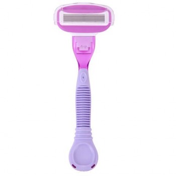 Бритвенный станок многоразовый женский, 5 лезвий, 12 кассет, X-ONE, 700021