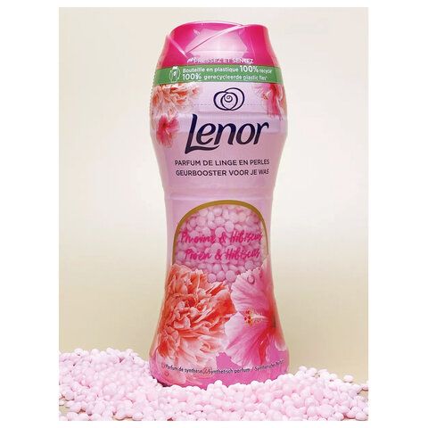 Кондиционер для белья в гранулах 210гр LENOR &quot;Pivoine &amp; Hibiscus&quot;,пион и гибискус,042