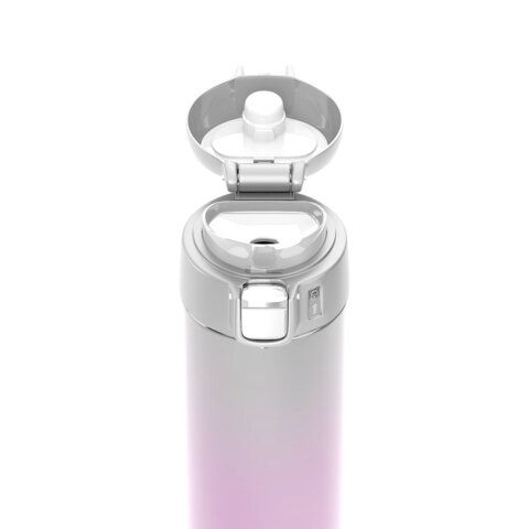 Термокружка 420 мл JOYLUX ULTRA GRADIENT, нержавеющая сталь SUS304, белый/розовый, 700276