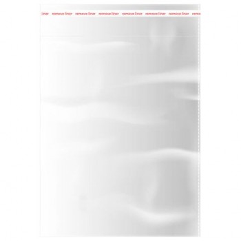 Пакеты БОПП с клеевым клапаном КОМПЛЕКТ 100 штук, 20 х 25 + 4 см, 30 мкм с усиленным швом, BRAUBERG, 700407