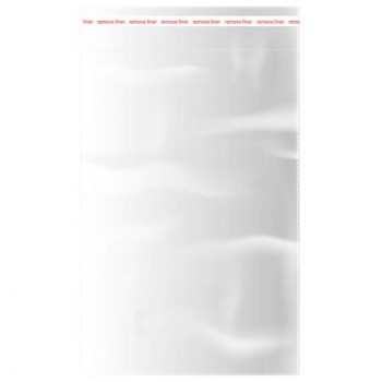 Пакеты БОПП с клеевым клапаном КОМПЛЕКТ 100 штук, 20 х 30 + 4 см, 30 мкм с усиленным швом, BRAUBERG, 700408