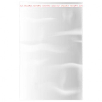 Пакеты БОПП с клеевым клапаном КОМПЛЕКТ 100 штук, 25 х 35 + 4 см, 30 мкм с усиленным швом, BRAUBERG, 700409