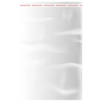 Пакеты БОПП с клеевым клапаном, КОМПЛЕКТ 100 штук, 4 х 6 + 3 см, 25 мкм, BRAUBERG 40 шт., 700413