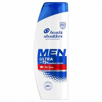 Шампунь от перхоти 400мл HEAD&SHOULDERS (Хэд энд Шолдерс) "Аромат Old Spice", ш/к 653, 737676