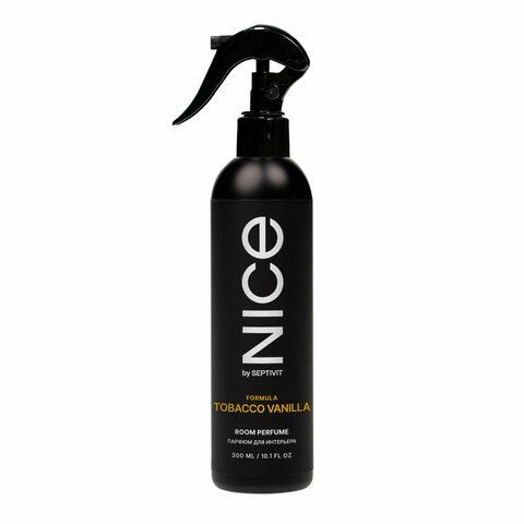 Освежитель воздуха парфюм для дома и офиса 300мл NICE by SEPTIVIT &quot;Tobacco&amp;Vanilla&quot;, 400