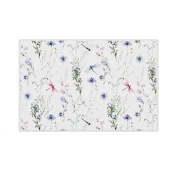 Коврик для сушки посуды из микрофибры, 31х47см, "ЛУГОВЫЕ ЦВЕТЫ", 440г/м2, BOOMHOUSE (БумХаус), 701156