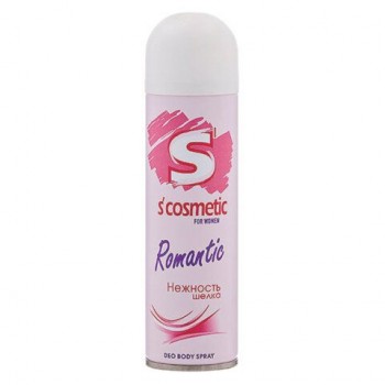 Дезодорант для тела женский 145мл S’COSMETIC "Нежность шелка", ш/к 30663, 5-05.01.022.01