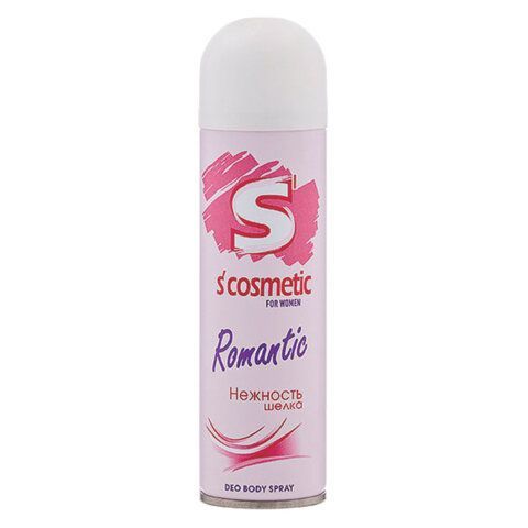 Дезодорант для тела женский 145мл S’COSMETIC "Нежность шелка", ш/к 30663, 5-05.01.022.01