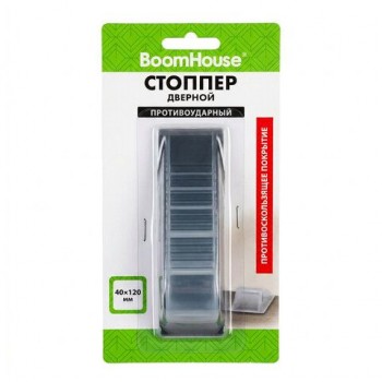 Стоппер дверной противоударный, 1 шт., BoomHouse 12 шт., 701842