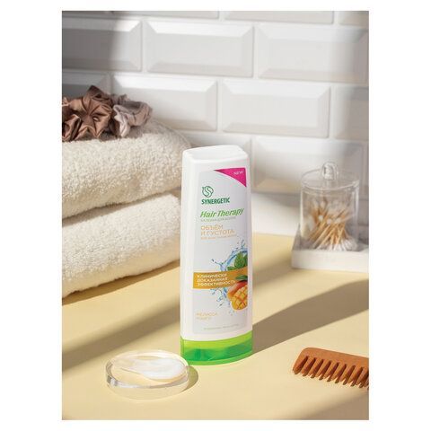 Бальзам для волос 360мл SYNERGETIC HAIR THERAPY "Объем и густота волос", натуральный,, 701419