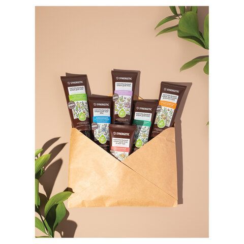 Крем для рук и ногтей 75мл SYNERGETIC "Питательный", натуральный, 300031