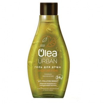Гель для душа 300мл OLEA URBAN "Энергия утра", тройное увлажнение, 9645