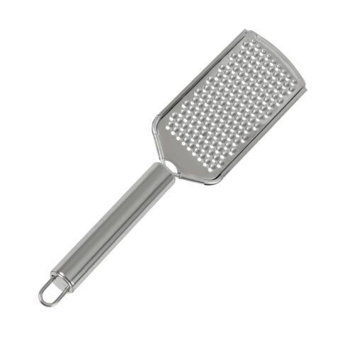 Терка ручная с металлической ручкой, мелкая нарезка, нержавеющая сталь, BOOMHOUSE 15 шт., 702089