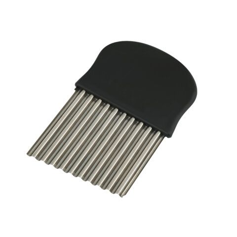 Нож для фигурной нарезки, 13,5 см, нержавеющая сталь, черный, BoomHouse 24 шт., 702096