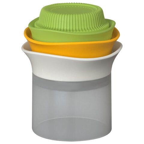 Овощерезка-спиралайзер 3-в-1, ручная, нержавеющая сталь, PRIMAURA, 702098