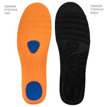Стельки для обуви С МАССАЖНЫМИ ПОДУШЕЧКАМИ размер RU 35-39/EU 36-40, SHEGRA (ШЕГРА), 702302