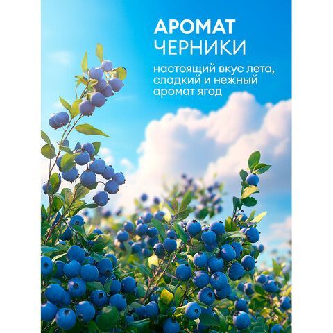 Мыло жидкое 5л GRASS MILANA "ЧЕРНИКА", ПЭТ, 125807