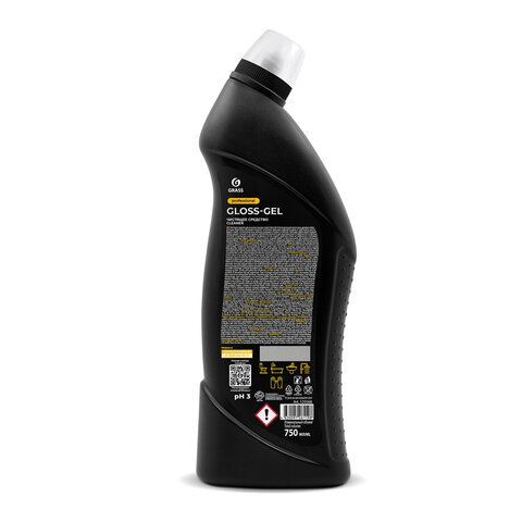 Средство д/удаления ржавчины, известкового налета кислотное 750мл GRASS GLOSS-GEL PROFESSIONAL, 125568