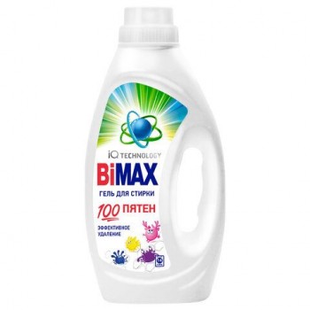 Гель для стирки 900мл BIMAX "100 пятен", ш/к 05977, 998-3