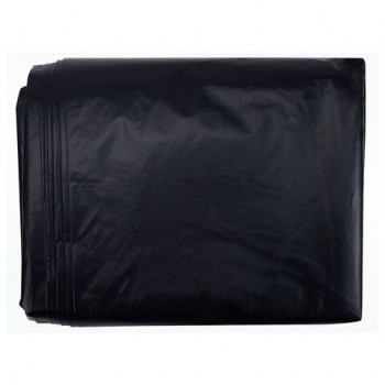 Мешки для мусора 240л черные в пласте 50 штук сверхпрочные, ПВД 80 мкм, 90x120см, LAIMA, 702682