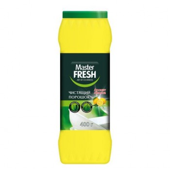 Чистящее средство порошок 400г MASTER FRESH 16 шт. "Аромат лимона", ш/к 71868, С0006179