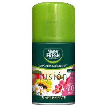 Сменный баллон 250мл MASTER FRESH "Королевский десерт" для автоматических освежителей, шк 74654, С0006173