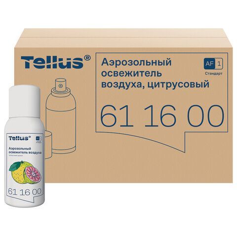 Сменный баллон 100мл Tellus/TORK (Система АF1) СТАНДАРТ, цитрусовый аромат, 611600