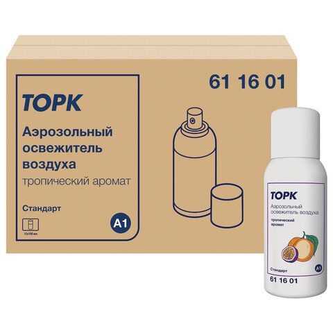 Сменный баллон 100мл Tellus/TORK (Система АF1) СТАНДАРТ, тропический аромат, 611601
