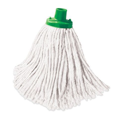 Насадка МОП для швабры веревочная, Мега, крепление еврорезьба, хлопок, 25см, 200г, YO, 73010