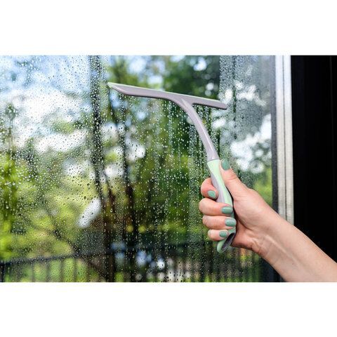 Стекломойка водосгон стяжка для удаления жидкости с окон, душевых кабин, ширина 25см,, 84510