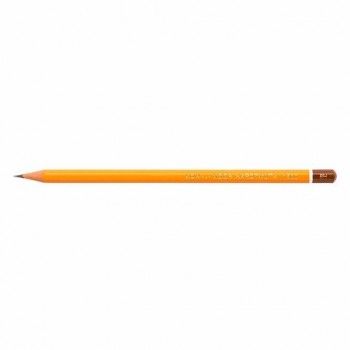 Карандаш чернографитный KOH-I-NOOR "1500", 1 шт., 8Н, корпус желтый, заточенный, 150008H01170