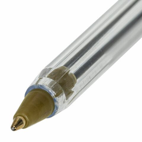 Ручка шариковая STAFF &quot;Basic Budget BP-04&quot;, синяя, ВЫГОДНАЯ УПАКОВКА, КОМПЛЕКТ 50 штук, 880779