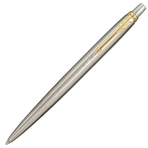 Ручка шариковая PARKER &quot;Jotter Core Stainless Steel GT&quot;, пакет, 880887