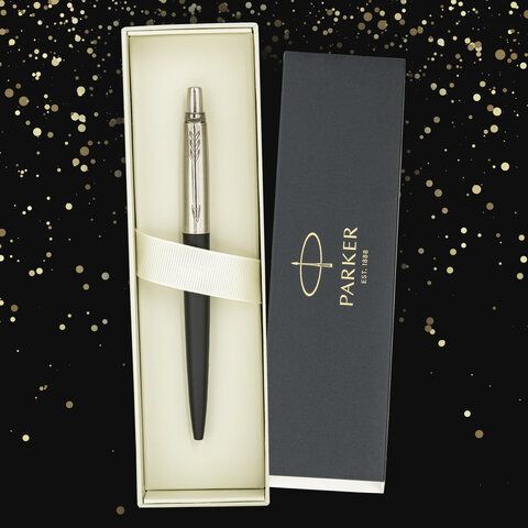 Ручка шариковая PARKER &quot;Jotter Core Bond Street Black&quot;, пакет, 880893