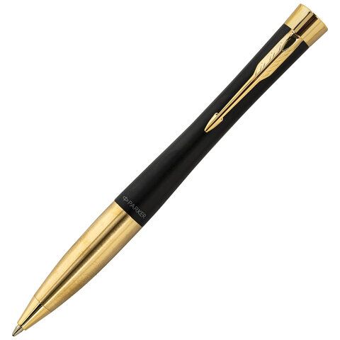 Ручка шариковая Parker &quot;Urban Twist Black GT&quot;, ежедневник А5 черный, пакет, 880898